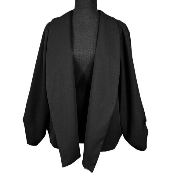 Studio by Torrid Black Open Front Blazer Jacket Plus Size 4 - Picture 1 of 8